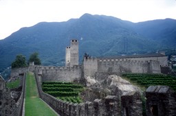 Bellinzona: Murata und Castell Grande